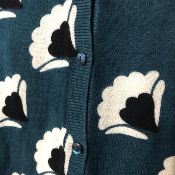 LOFT Outlet | NWT Abstract Floral Cardigan - Picture 5 of 13